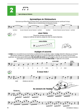 Écouter Lire et Jouer Volume 3 - Trombone - DE HASKE - Partition
